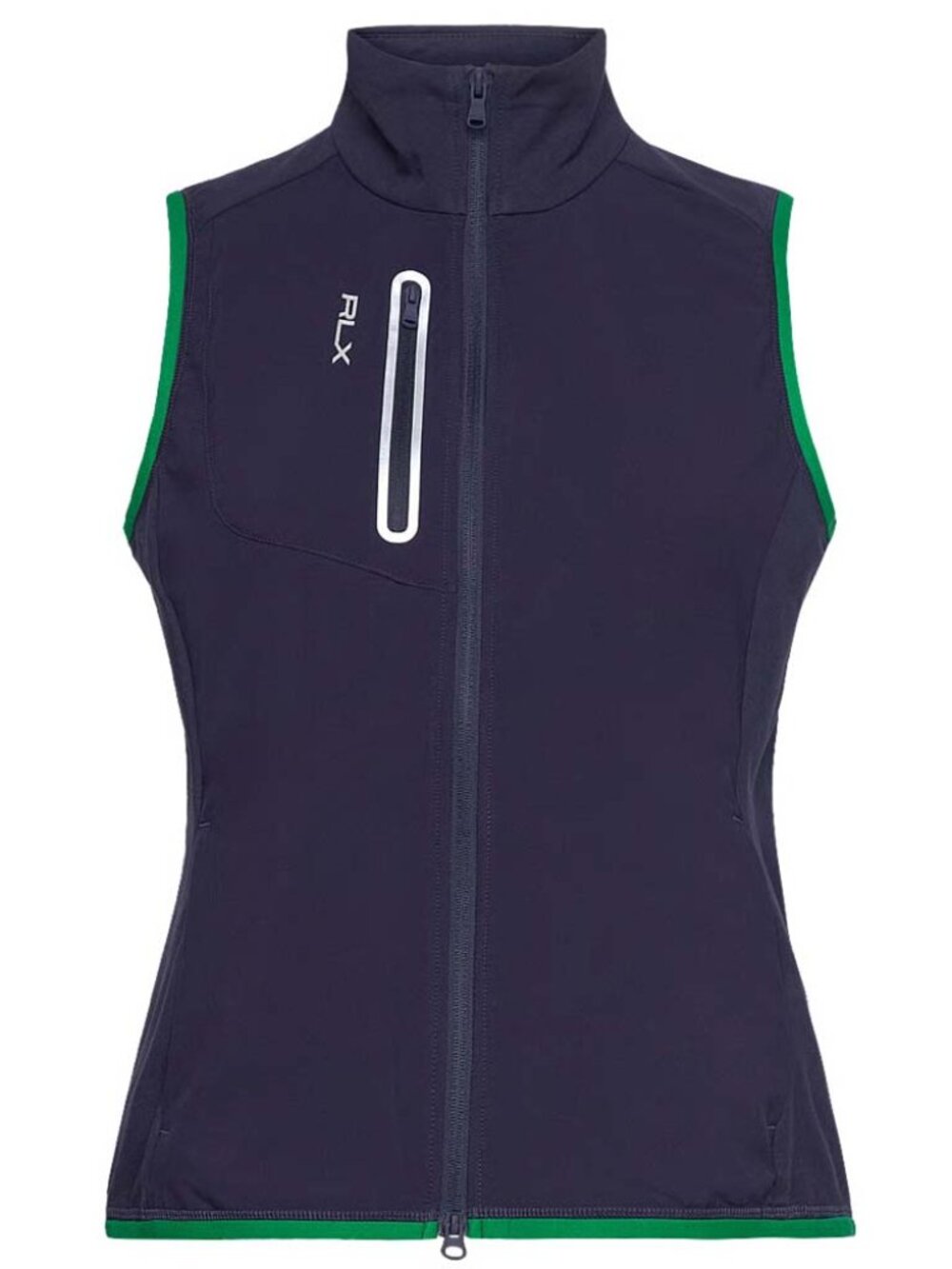 NWT RLX Ralph Lauren Women's Golf Techy Full Zip Solid Outwear Vest XS